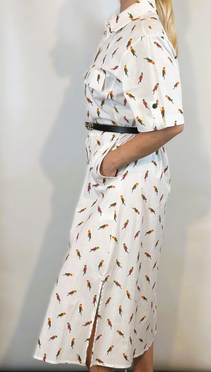 PIENA suknelė su papūgomis - Image 2