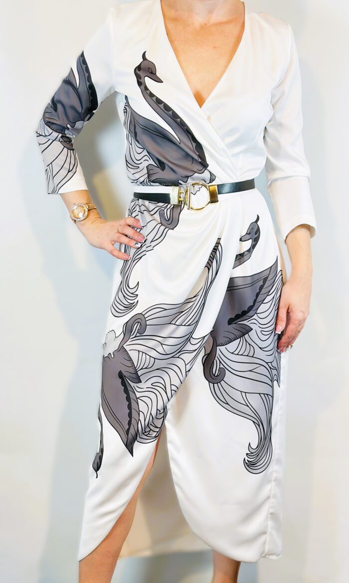 SAY suknelė su dirželiu - Image 4