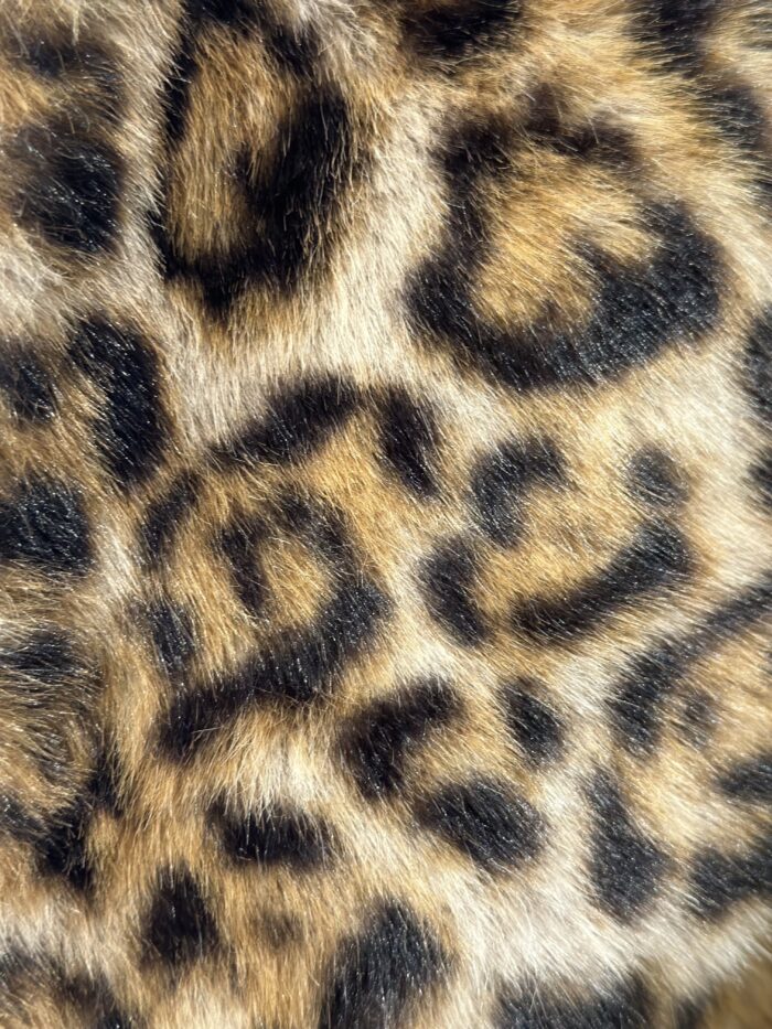 VEIDIAMO moteriški leopardo rašto kailiniai - Image 3