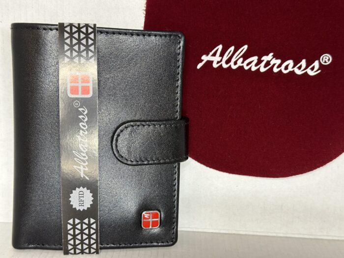ALBATROSS natūralios odos vyriška piniginė