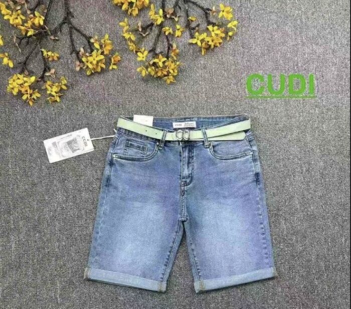 CUDI džinsiniai moteriški šortai